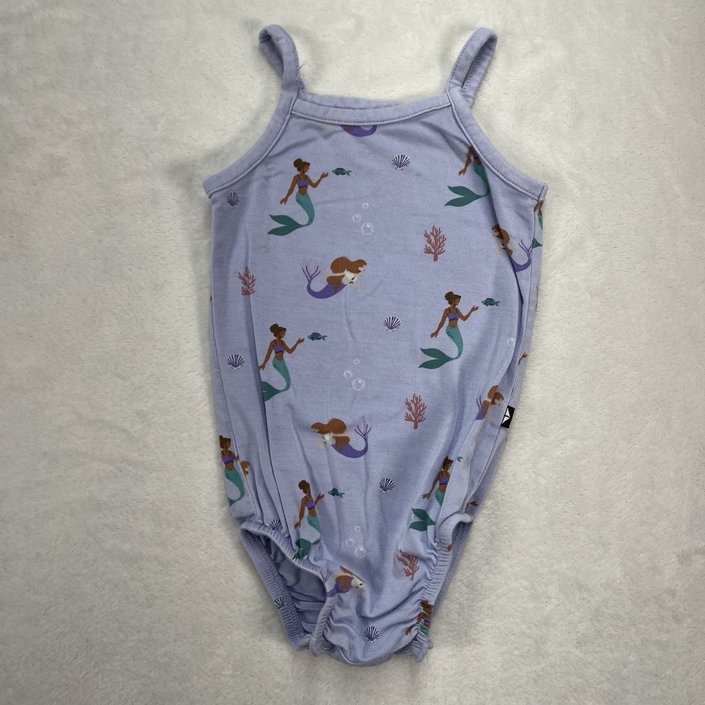 Kyte Baby Bamboo Bodysuit Baby Girl‎ 0-3m Mermaid Coastal Summer